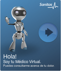 Medico Virtual. Consulta tu Lesion. Me han programado para detectar las lesiones mas comunes de medicina deportiva.