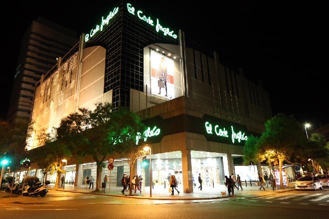 Fachada del Corte Inglés Sabadell