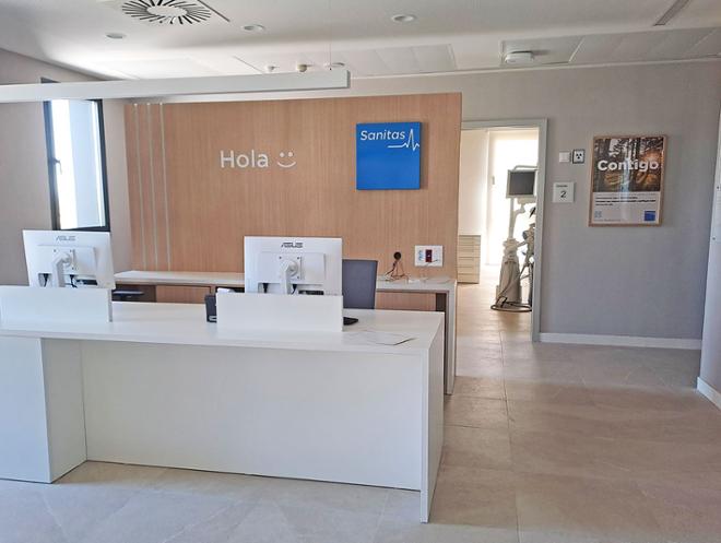 UOC Hospital Valdebebas Recepción