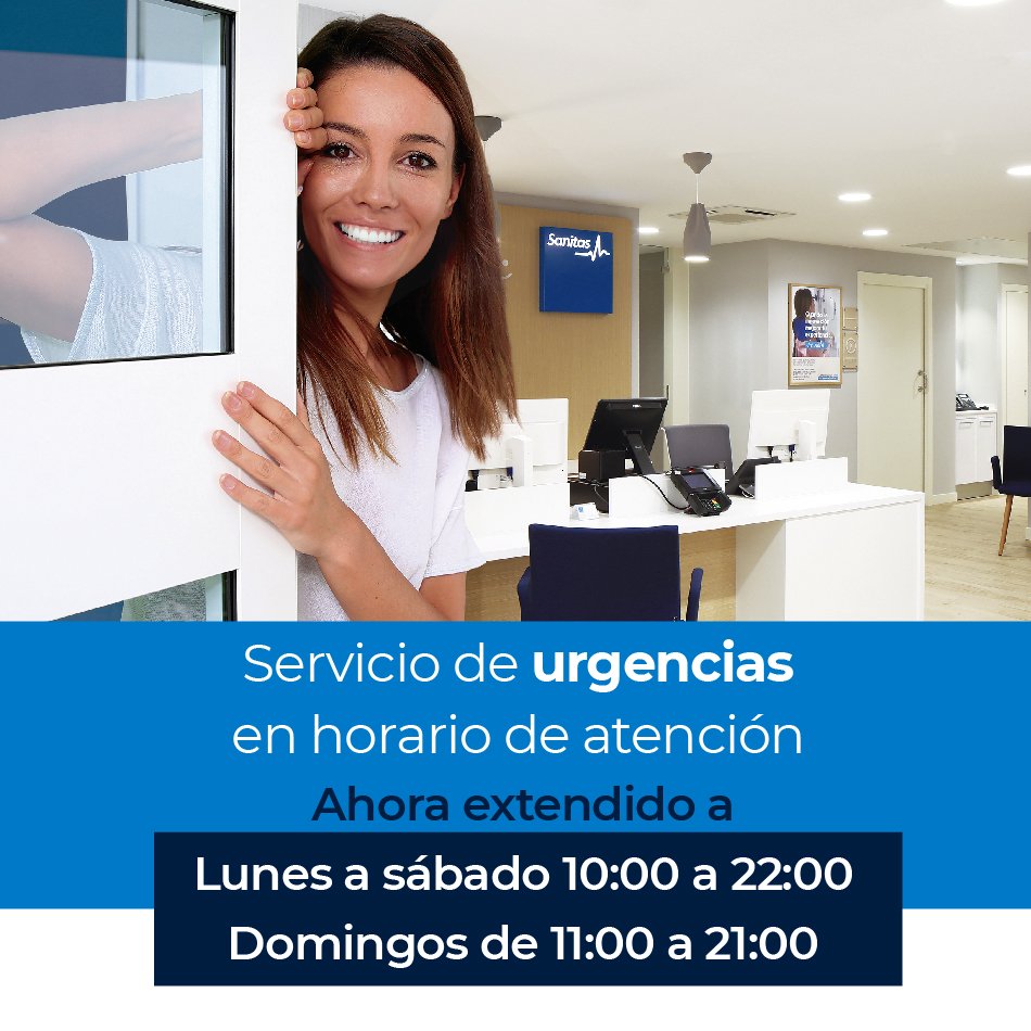 Sanitas Dental - Servicio de urgencias Clínica Callao