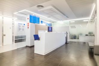 Recepción Centro Médico Sanitas Las Rozas