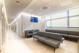 Sala de espera Centro Médico Sanitas Las Rozas