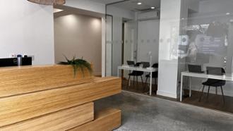 Recepción del centro 