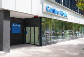 Fachada Centro Médico Sanitas Sabadell