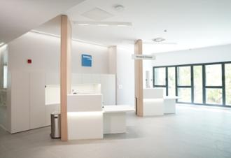 Recepción Centro Médico Sanitas Sabadell