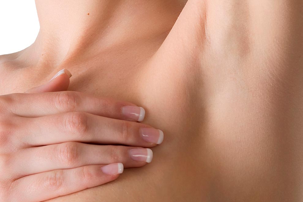 Inflamado cuello uterino sano