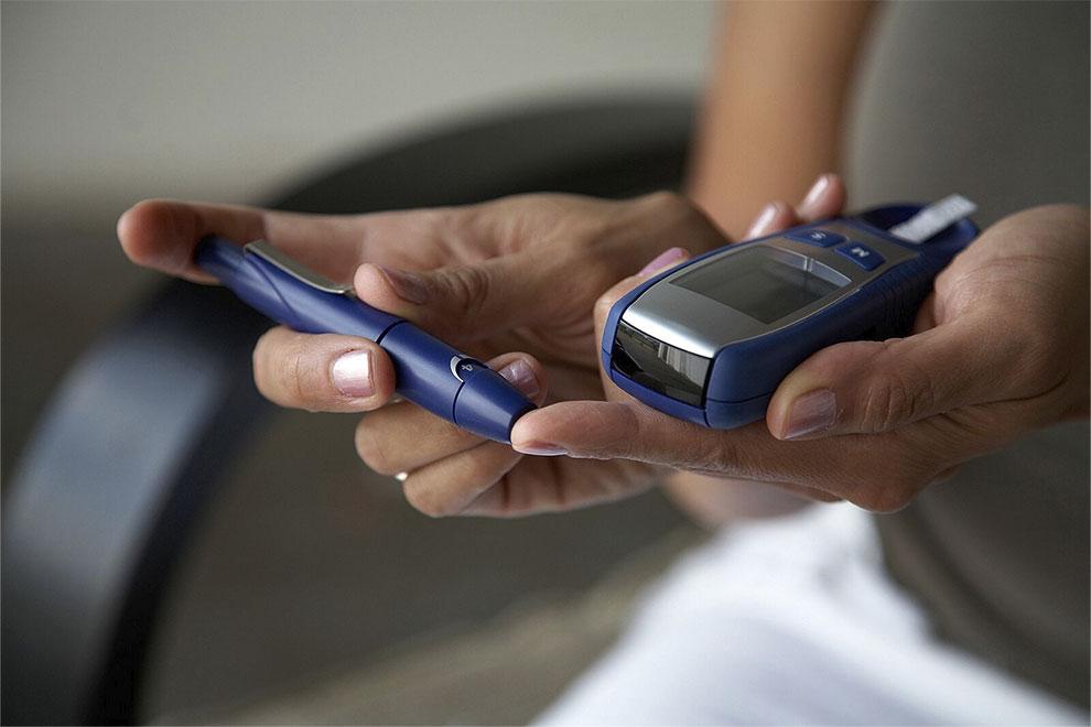 glucómetro diabetes