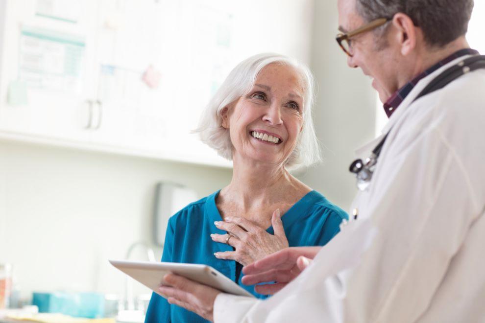 Tensión baja en ancianos