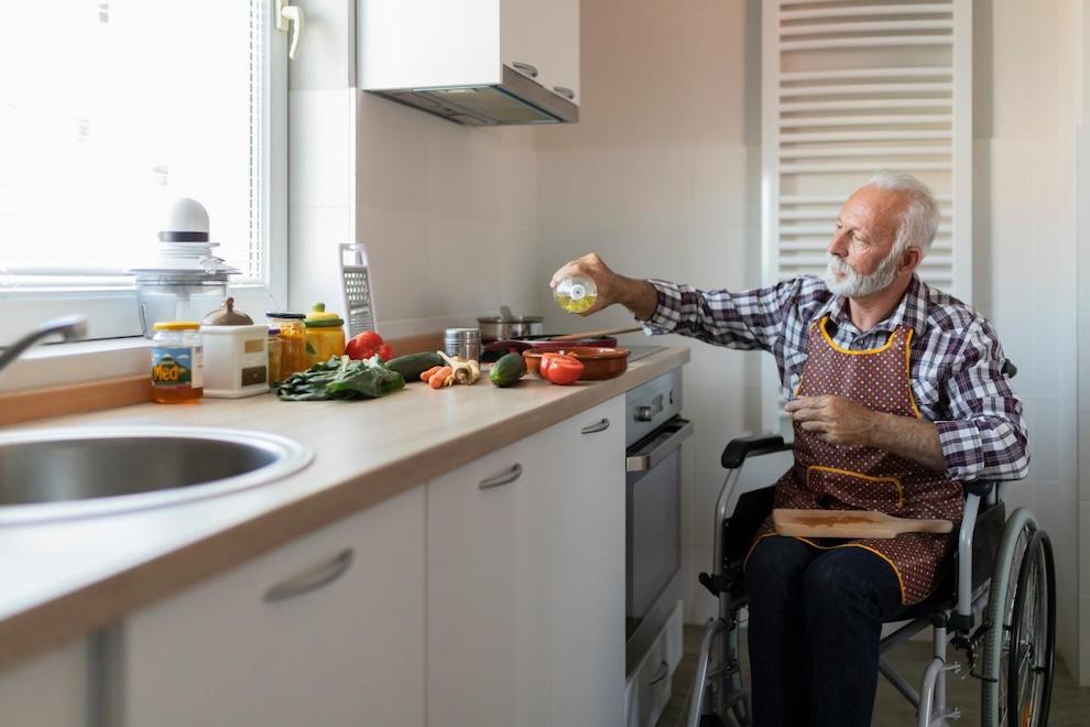 Cocinas adaptadas para mayores