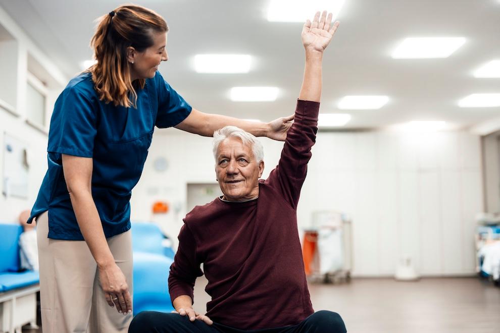 Fisioterapia para Parkinson mayores