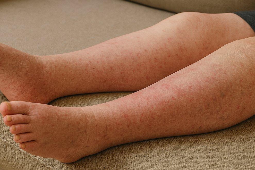 Piernas hinchadas verano