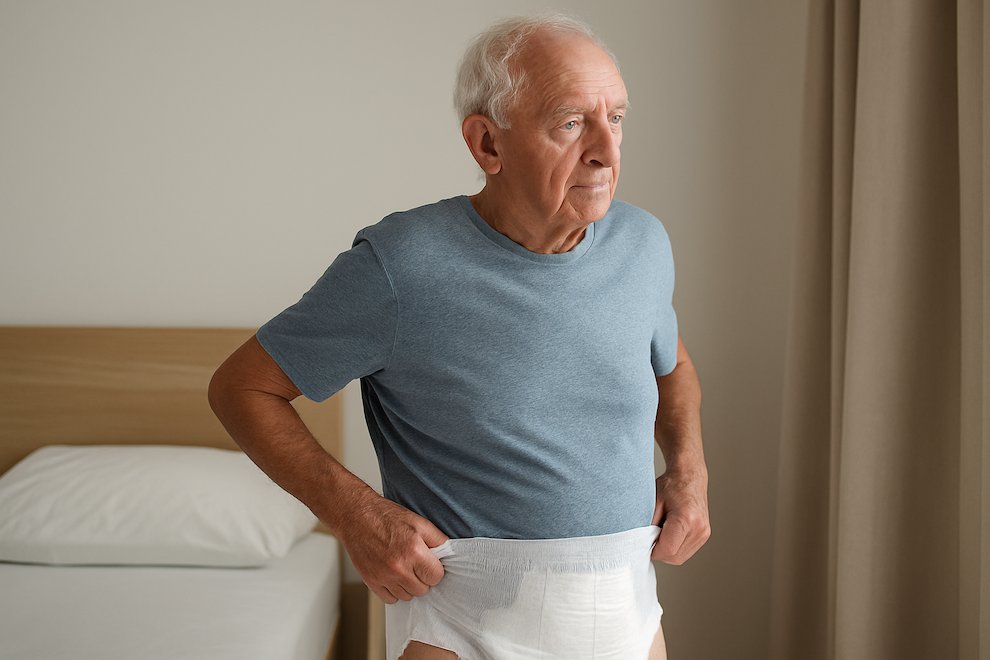 Uso doble pañal personas mayores