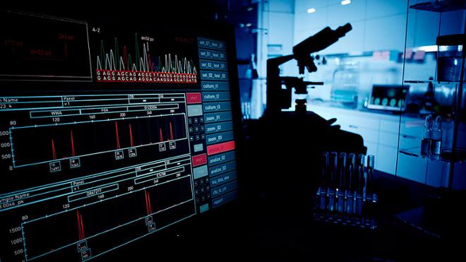 gráficos de laboratorio