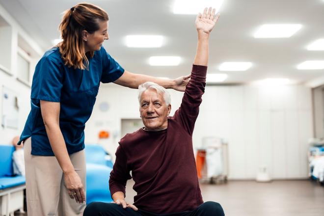 Fisioterapia para Parkinson mayores