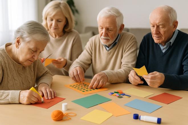 Beneficios manualidades mayores