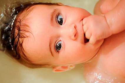 Consejos para el bebé: el baño