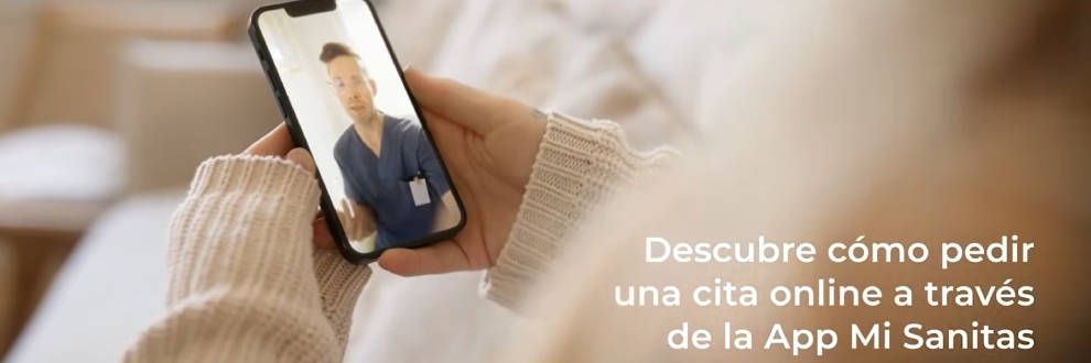 Cómo pedir cita online en la App Mi Sanitas