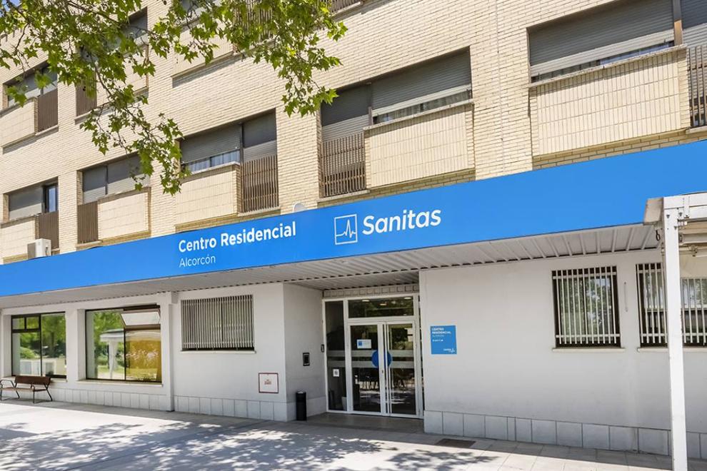 Entrada Residencia de mayores Alcorcón