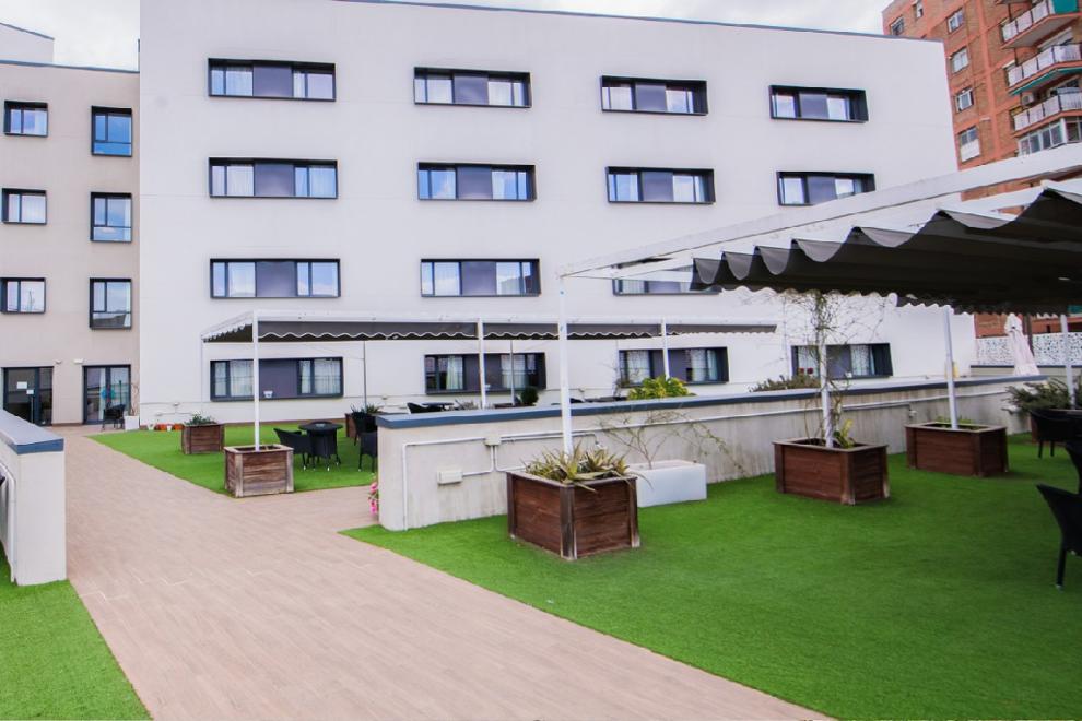 Entrada Residencia de mayores Cornellá