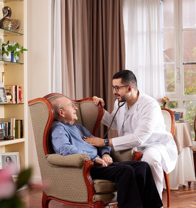 Atención médica a domicilio en Barcelona