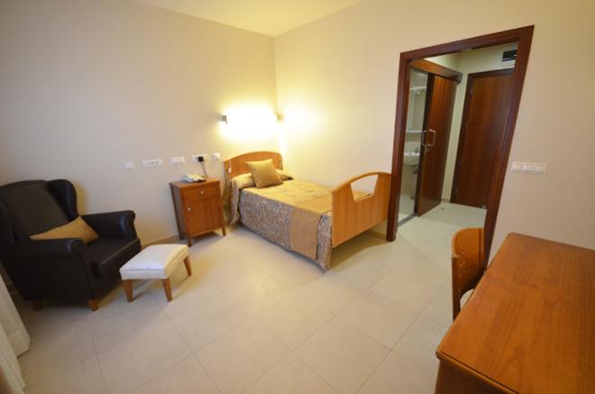 Residencia de mayores El Palmeral habitación individual