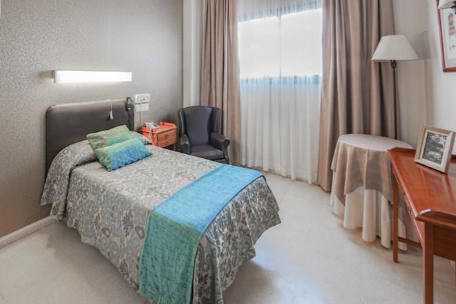 Residencia de mayores Getafe habitación individual