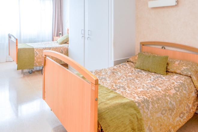 Habitación Doble Residencia de mayores Miramón