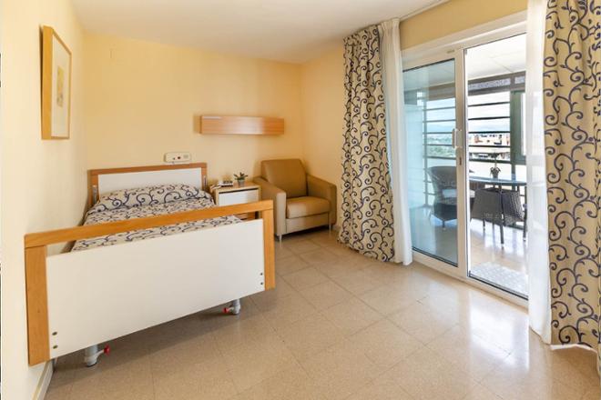 Habitación individual Residencia y Centro de día Tarragona