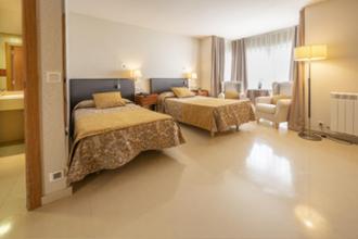 Habitación doble Residencia de mayores A Coruña