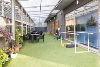 Jardín Centro de día Girona