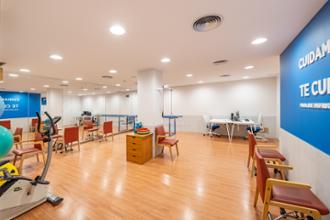 Residencia de mayores Consell de Cent gimnasio