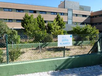 Residencia de mayores El Escorial huerto