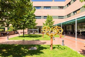 Residencia de mayores El Escorial jardines