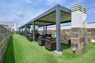 Residencia y Centro de día El Palmeral terraza