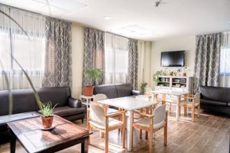 Residencia de mayores Getafe salón