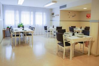 Residencia de mayores Girona comedor