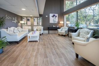 Residencia de mayores Girona entrada