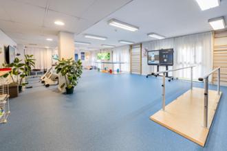 Residencia de mayores Girona gimnasio