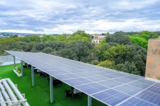 Residencia de mayores Girona placas solares