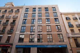 Fachada Residencia de mayores Jardines de Sabatini