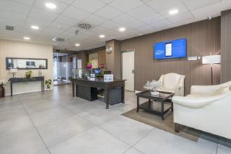 Recepción Residencia de mayores Jardines de Sabatini