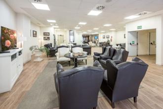 Salón Residencia de mayores Jardines de Sabatini