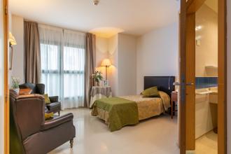 Habitación individual Residencia de mayores La Moraleja