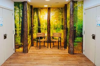 Pasillo Residencia de mayores y Centro de día Les Corts