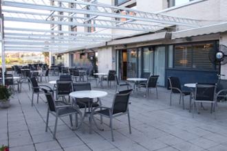 Terraza Residencia de mayores Lleida