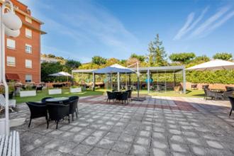 residencia y centro de día Luz de Estella terraza