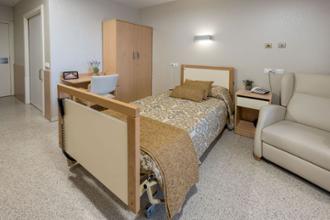 Habitación individual Residencia de Mayores Mevefares