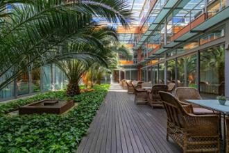 Terraza interior Residencia y Centro de día Mirasierra