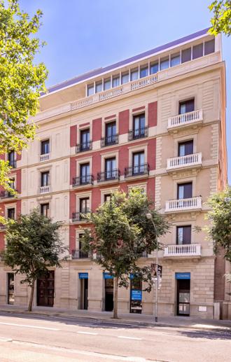 Residencia de mayores Rambla Catalunya edificio