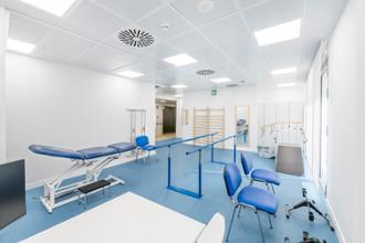 Residencia de mayores Rambla Catalunya gimnasio